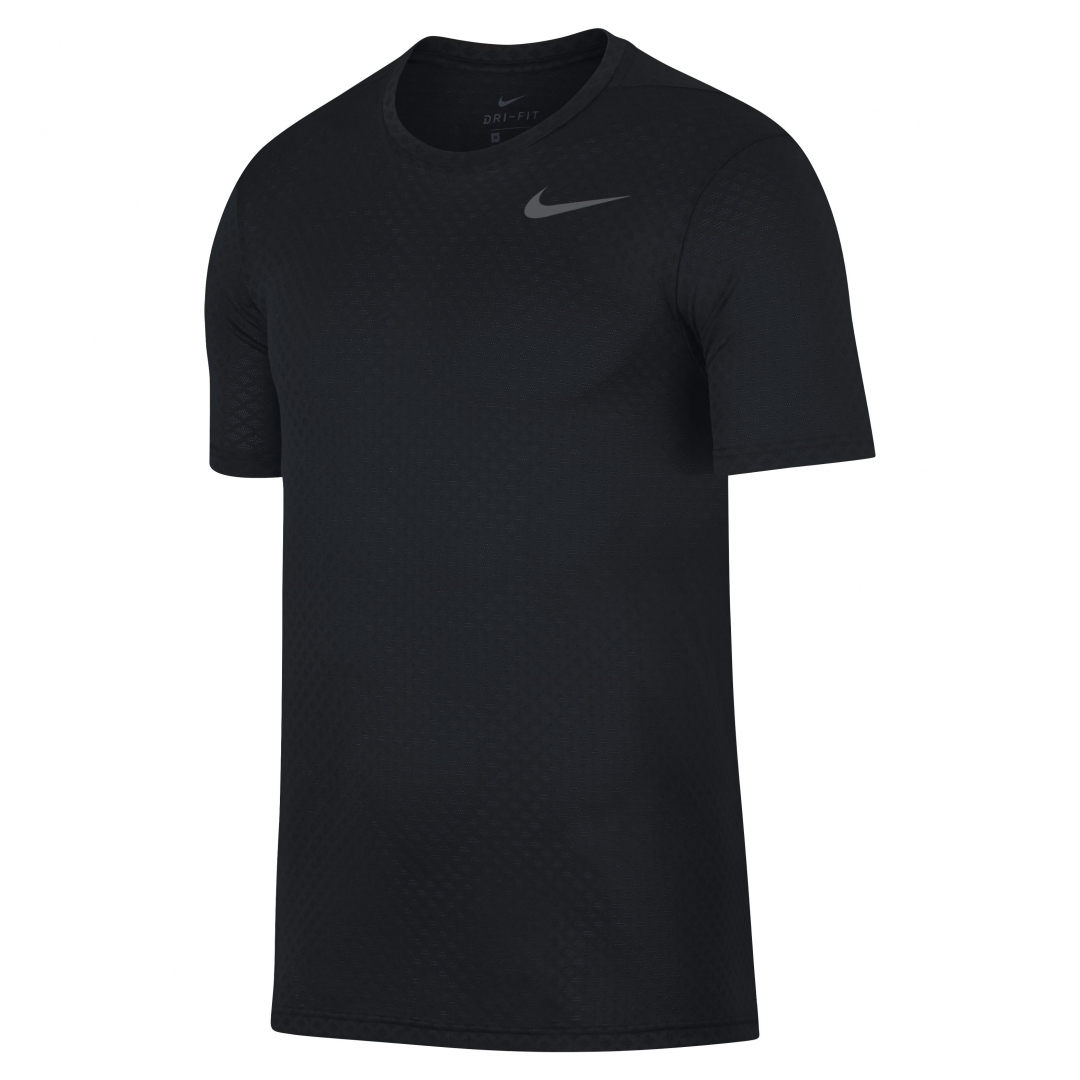 Мужская черная футболка Nike для тренировок