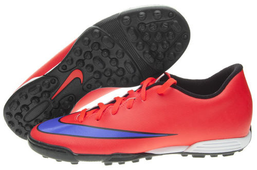 Шиповки футбольные Nike Mercurial Vortex II TF (красный)
