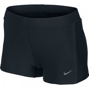 Короткие черные шорты Nike для бега