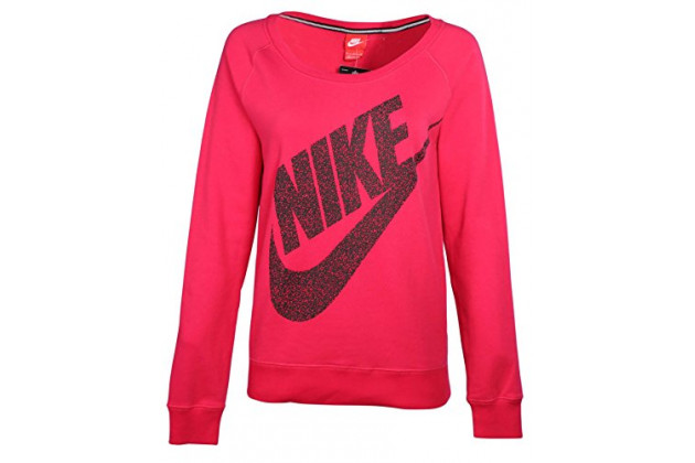 Розовый свободный джемпер Nike