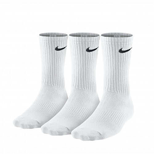 Длинные носки Nike 3ppk Lightweight Crew белые