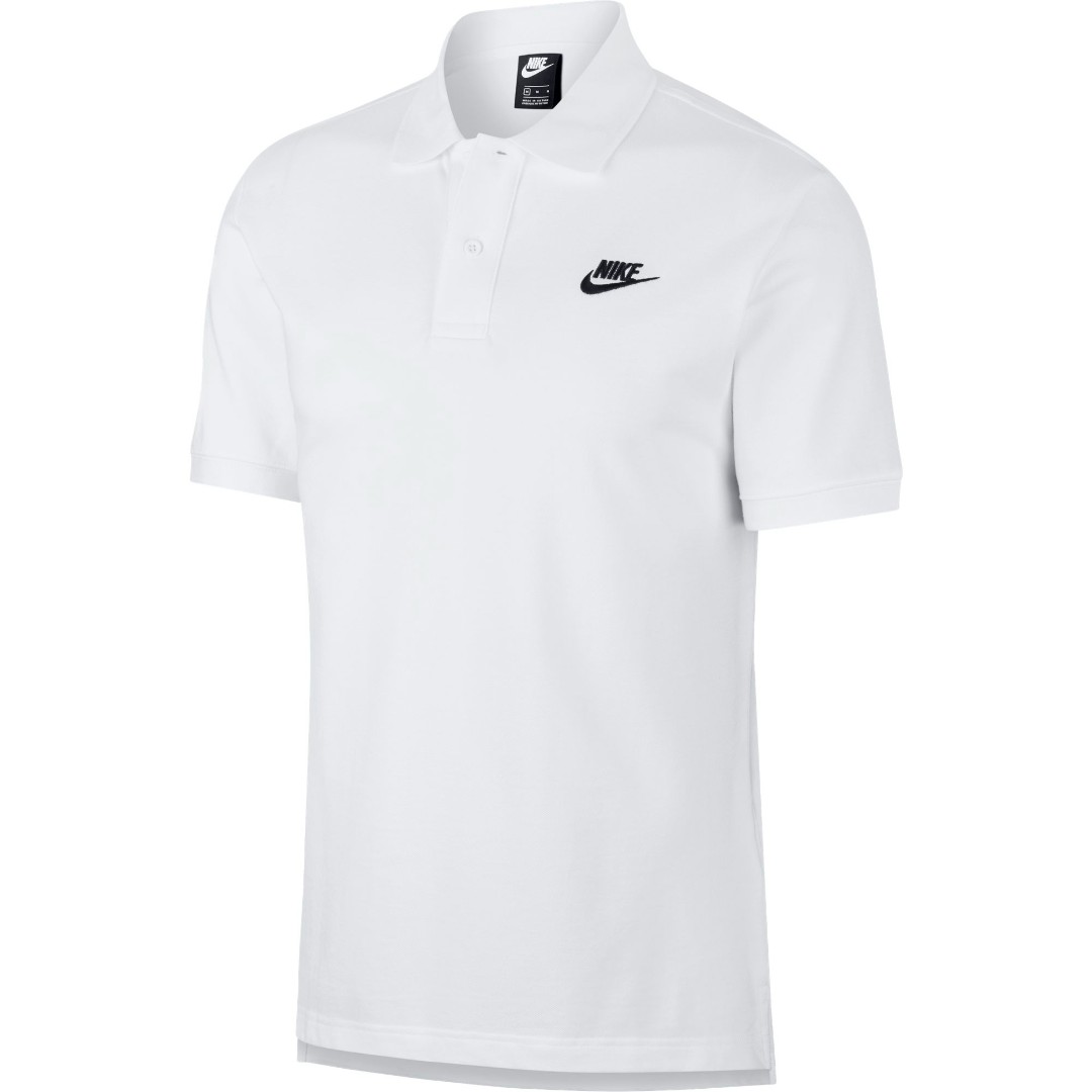 Белая футболка поло Nike Sportswear
