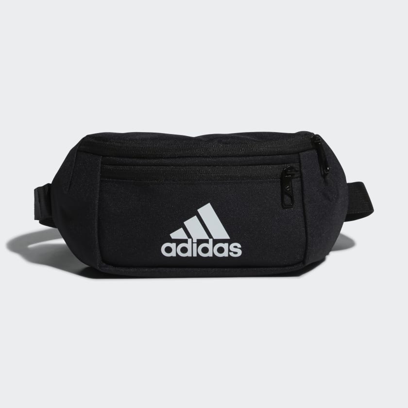 Черная сумка на пояс Adidas Wb Classic Essential для тренировок