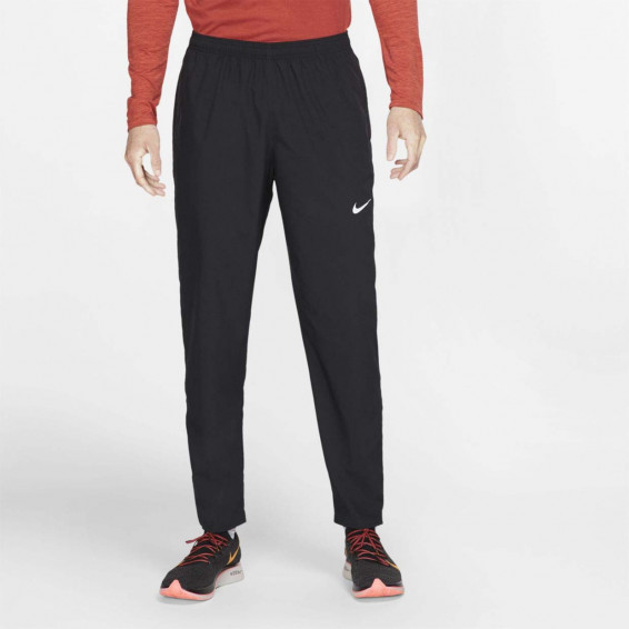 Черные брюки для бега Nike Men's Woven Running Pants