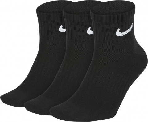 Черные Носки Nike Everyday Lightweight Ankle 3 пары
