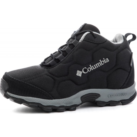 Черные демисезонные ботинки Columbia Childrens Firecamp