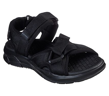 Черные сандалии Skechers