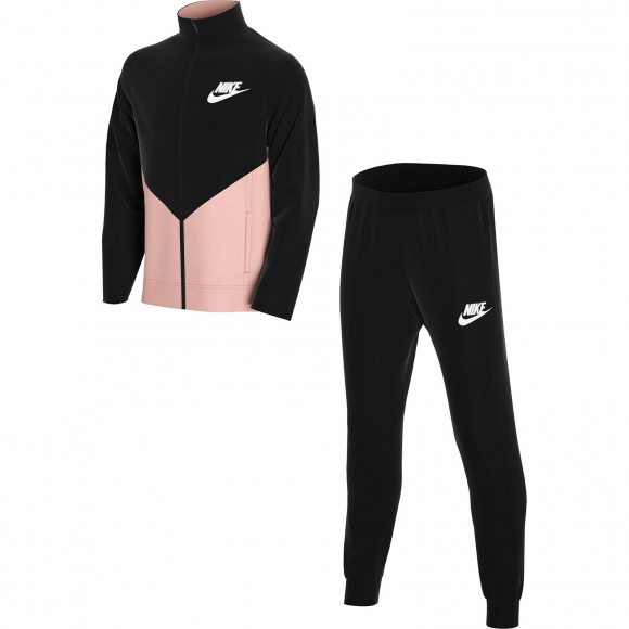 Спортивный черный костюм на молнии Nike Nike Sportswear для бега и фитнеса